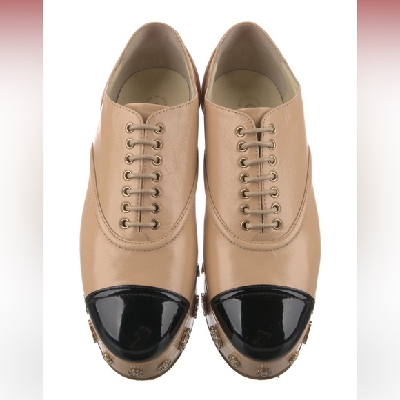 Rare Chanel Cc logo interlocking wedge sneakers - Picture 5 of 5